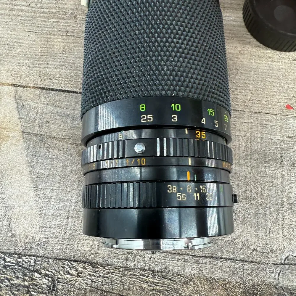 Soligor Lens 35-200mm 1:3.8-5.3 Zoom Macro